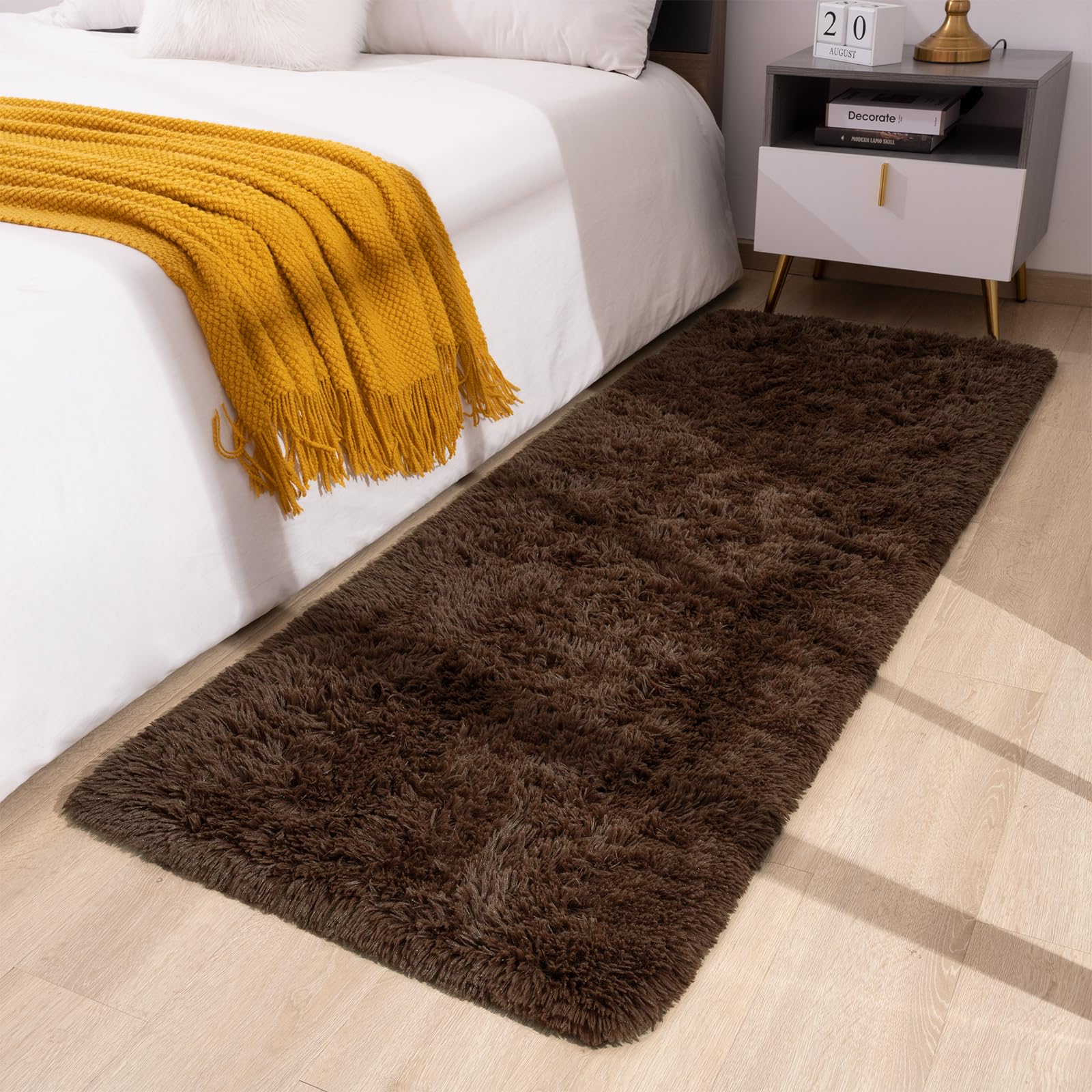 Toneed Fluffy Runner Rug